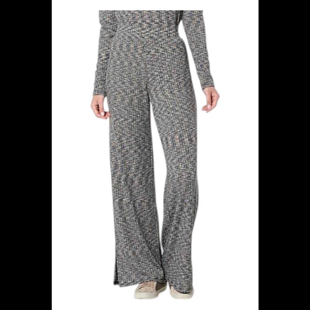 G by Giuliana Women's Space-Dyed Hacci Knit Pant Deep Grey - Regular